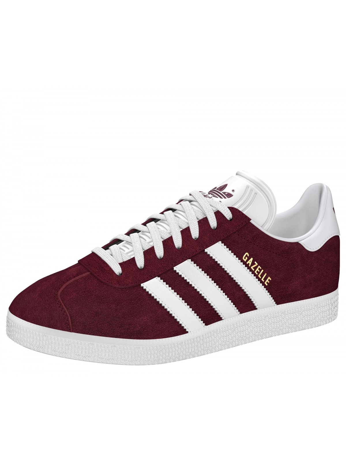 adidas gazelle bordeaux blanc