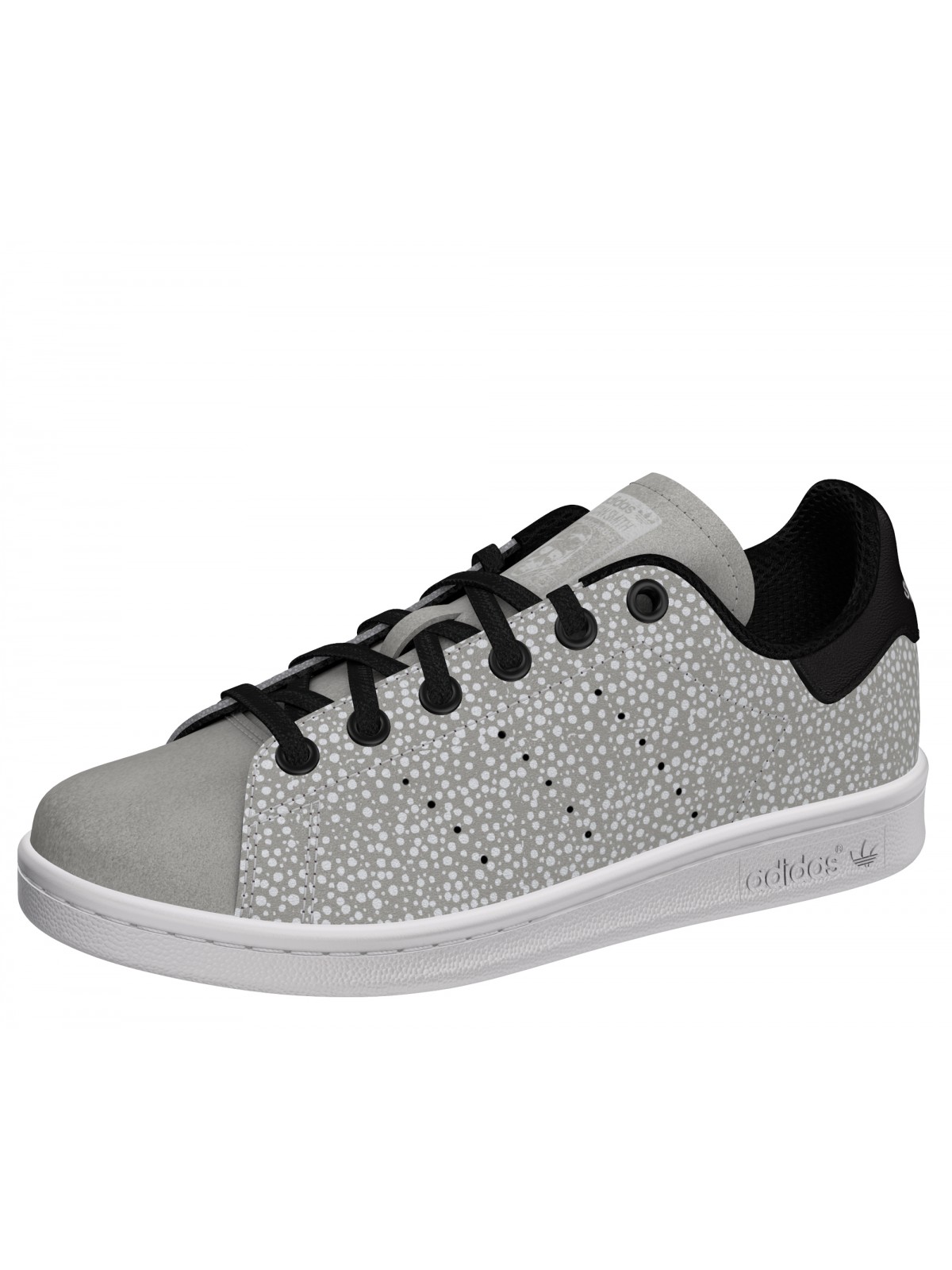 ADIDAS Stan Smith Kids dots gris (phosphorescent)