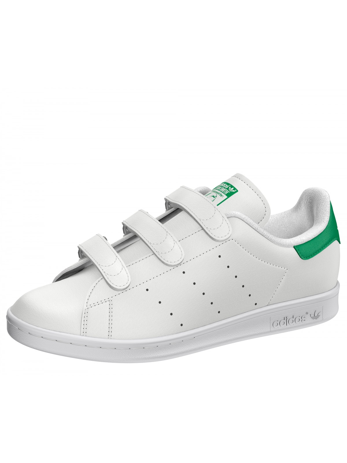 ADIDAS Stan Smith Kids velcro blanc / vert