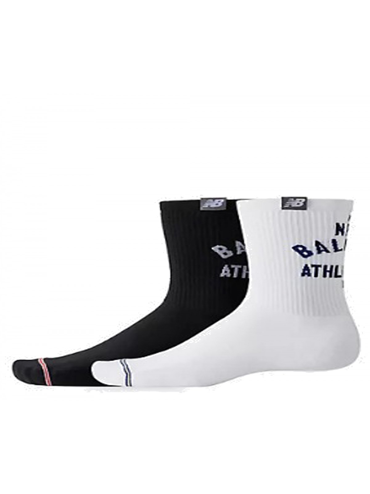 New Balance Lifestyle Midcalf Socks Athletic blanc / marine
