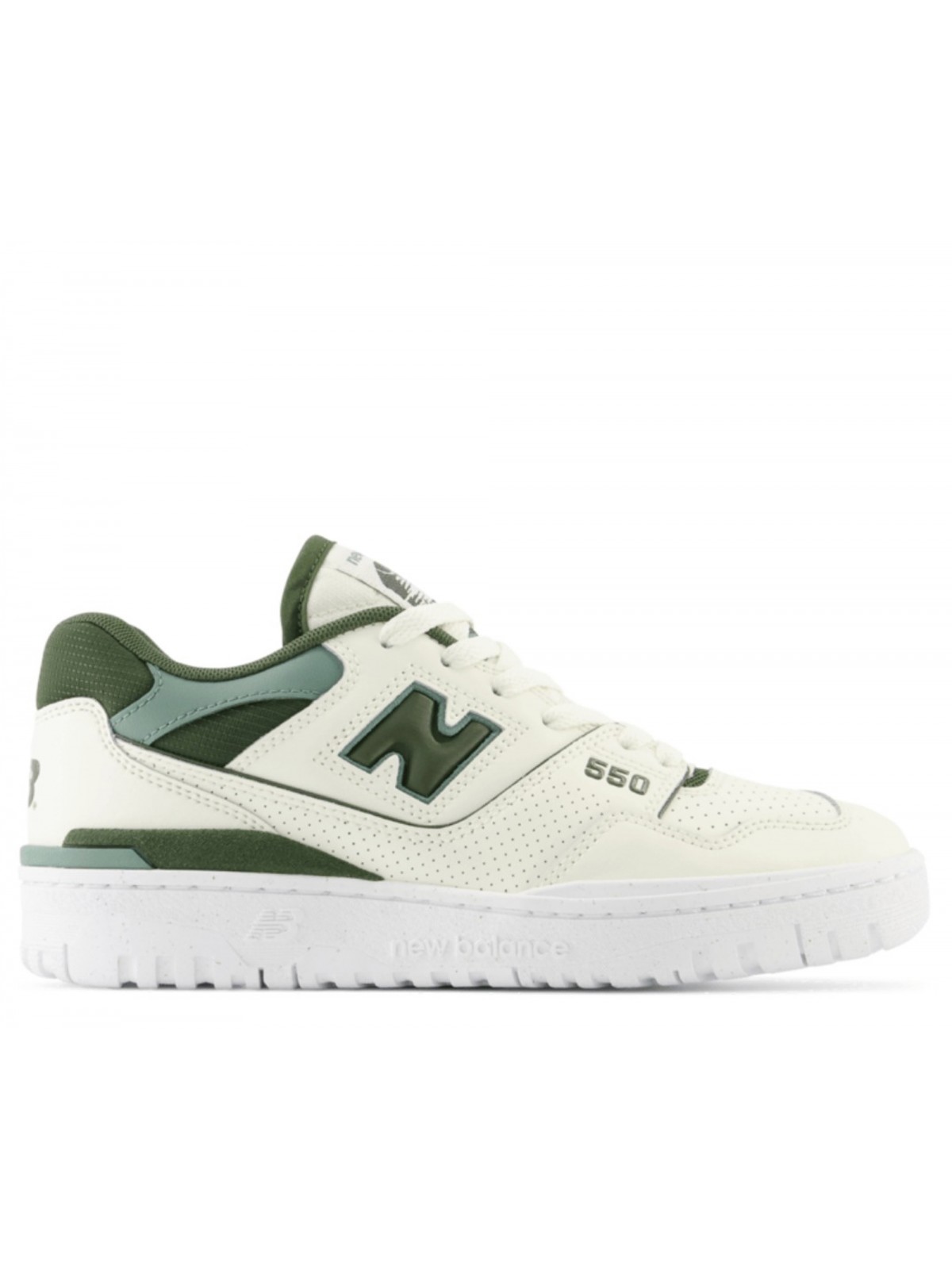 New Balance BBW550 cuir crème / kaki