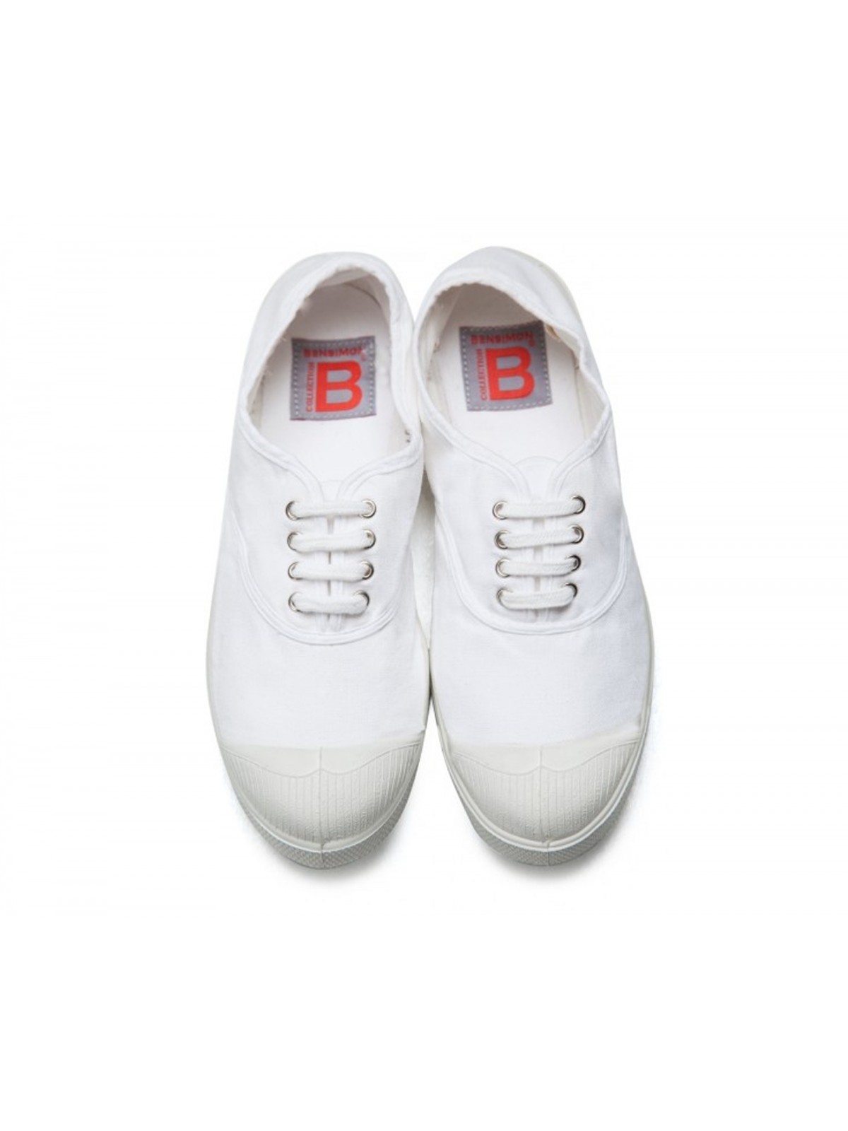 Bensimon tennis lacet blanc