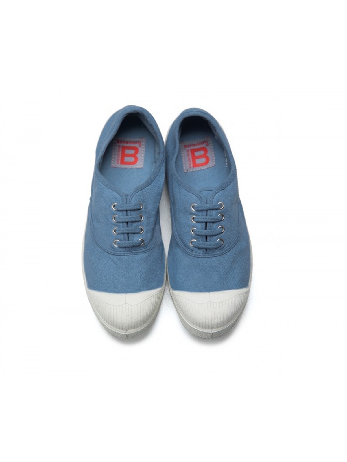 Bensimon tennis lacet denim