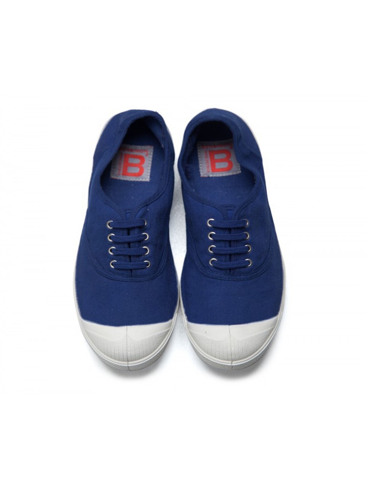 Bensimon tennis lacet bleu vif