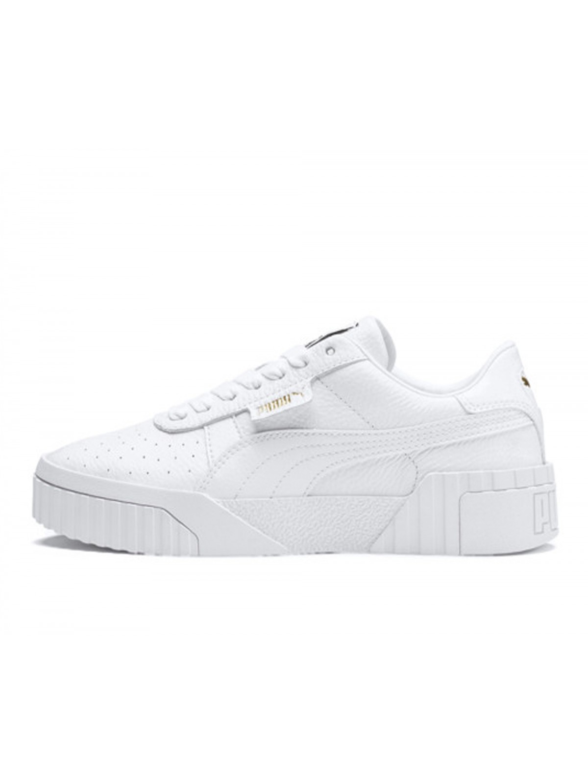 puma cuir blanc