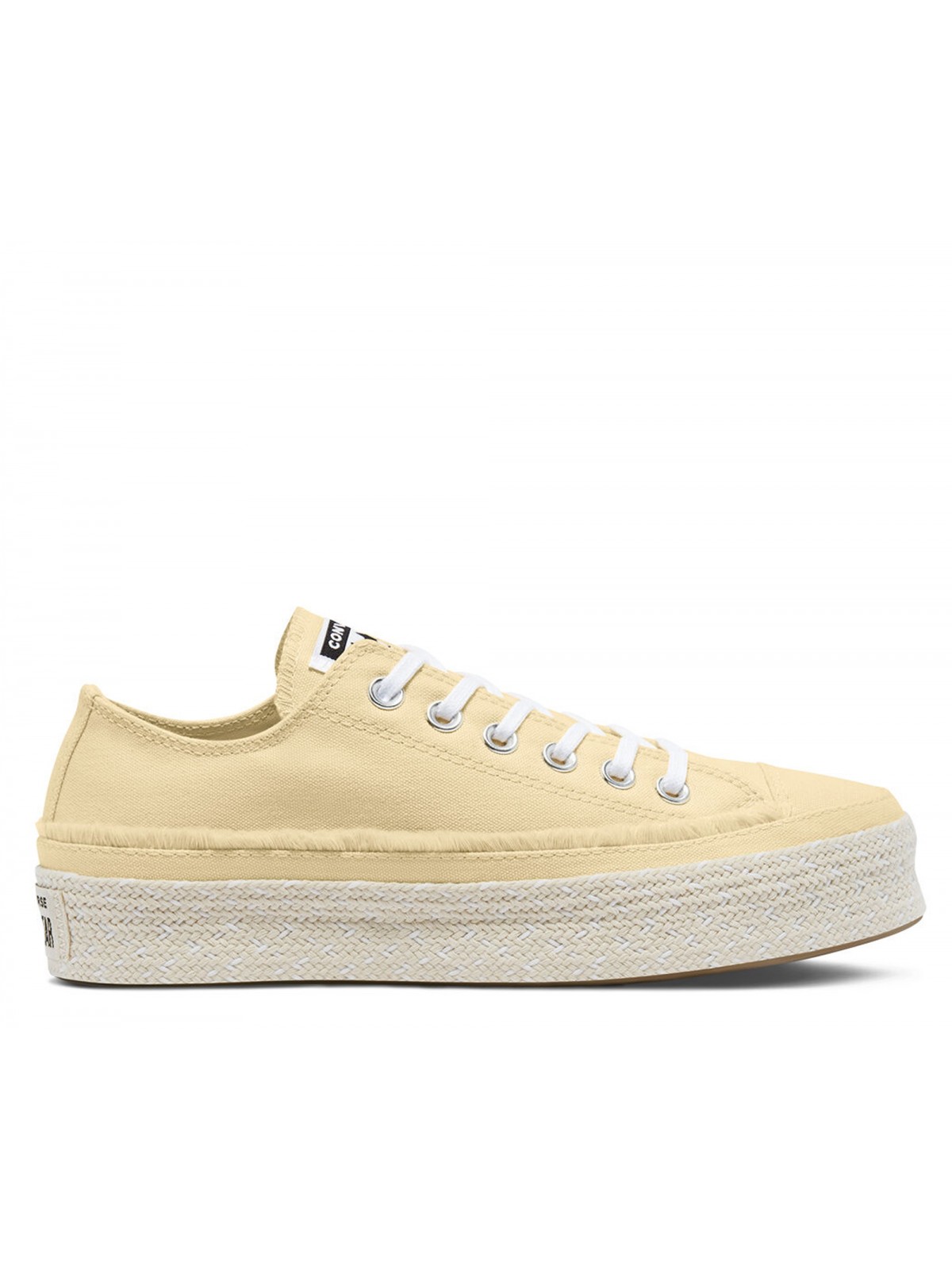 Converse Chuck Taylor all star Espadrille plateforme banana