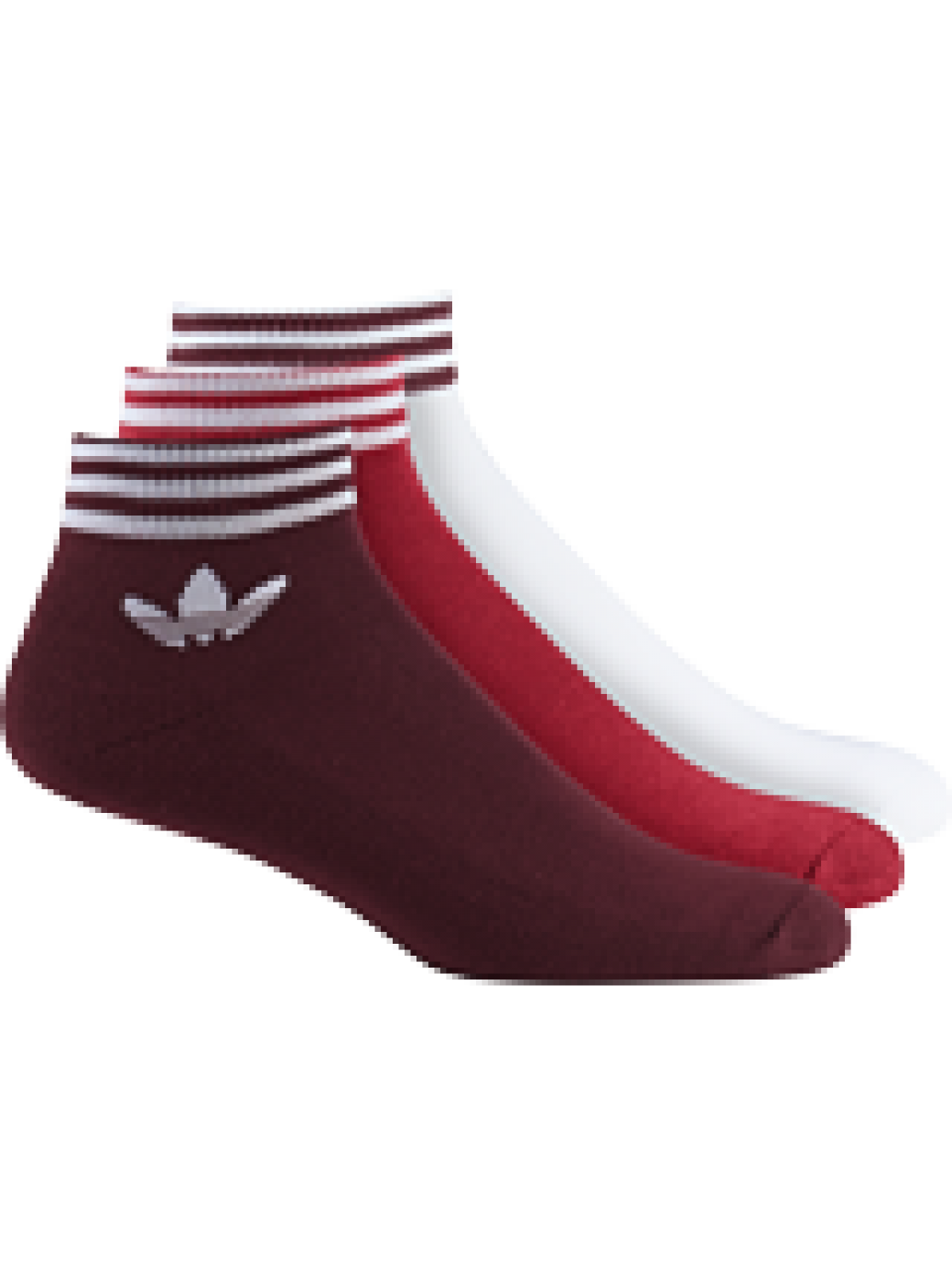 ADIDAS Chaussettes hautes Crew bordeaux / blanc - Marques