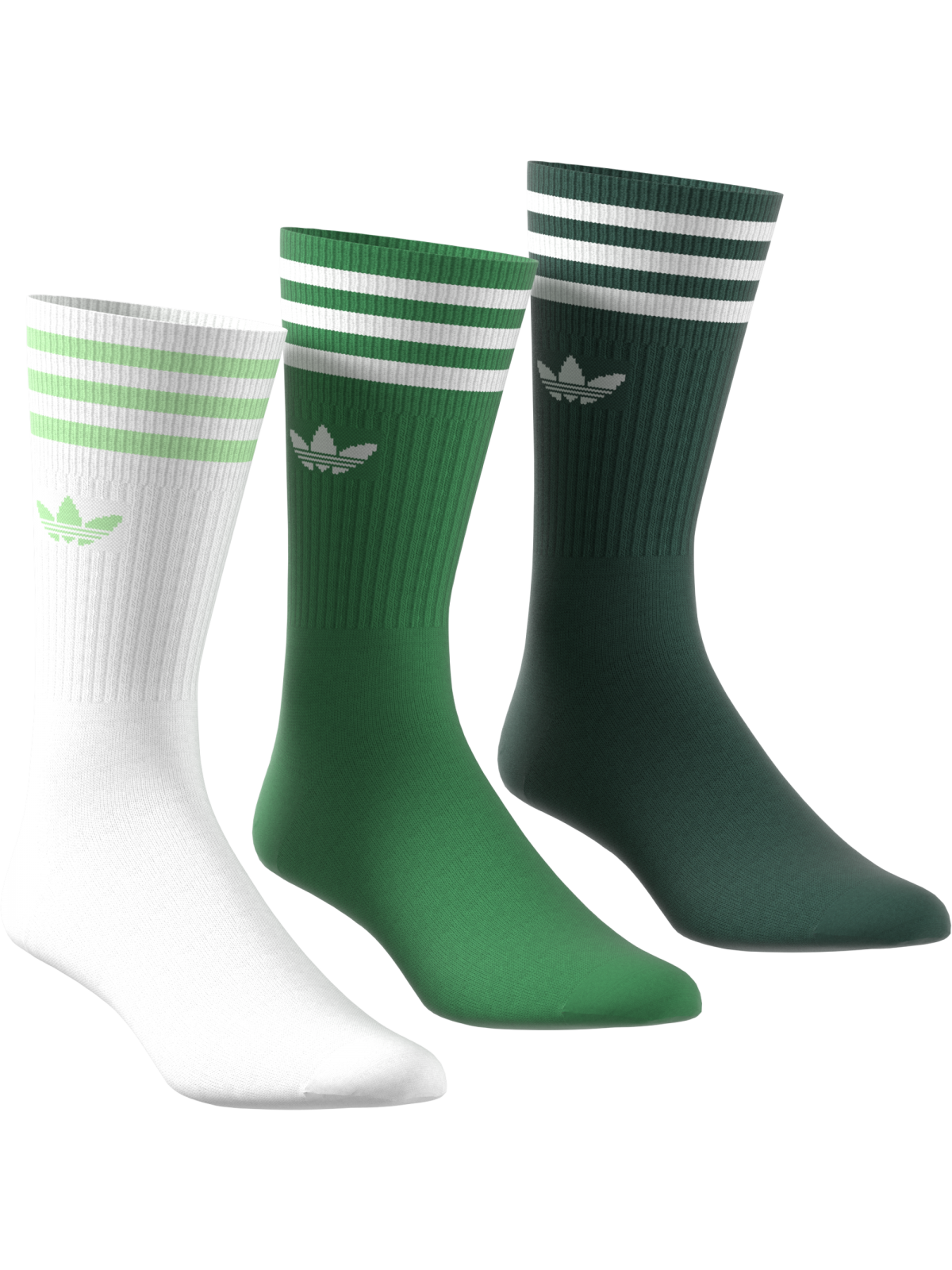 ADIDAS Chaussettes hautes Crew blanc / ASSE / bouteille