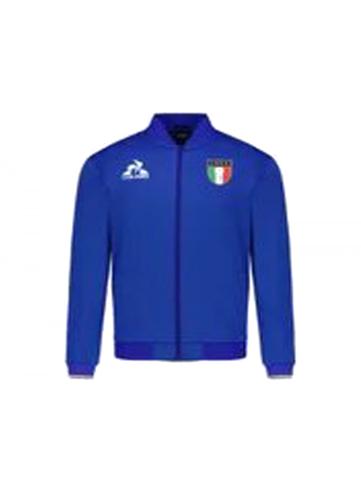 Le Coq Sportif veste sweat zippée ITALIE 82 bleu azur