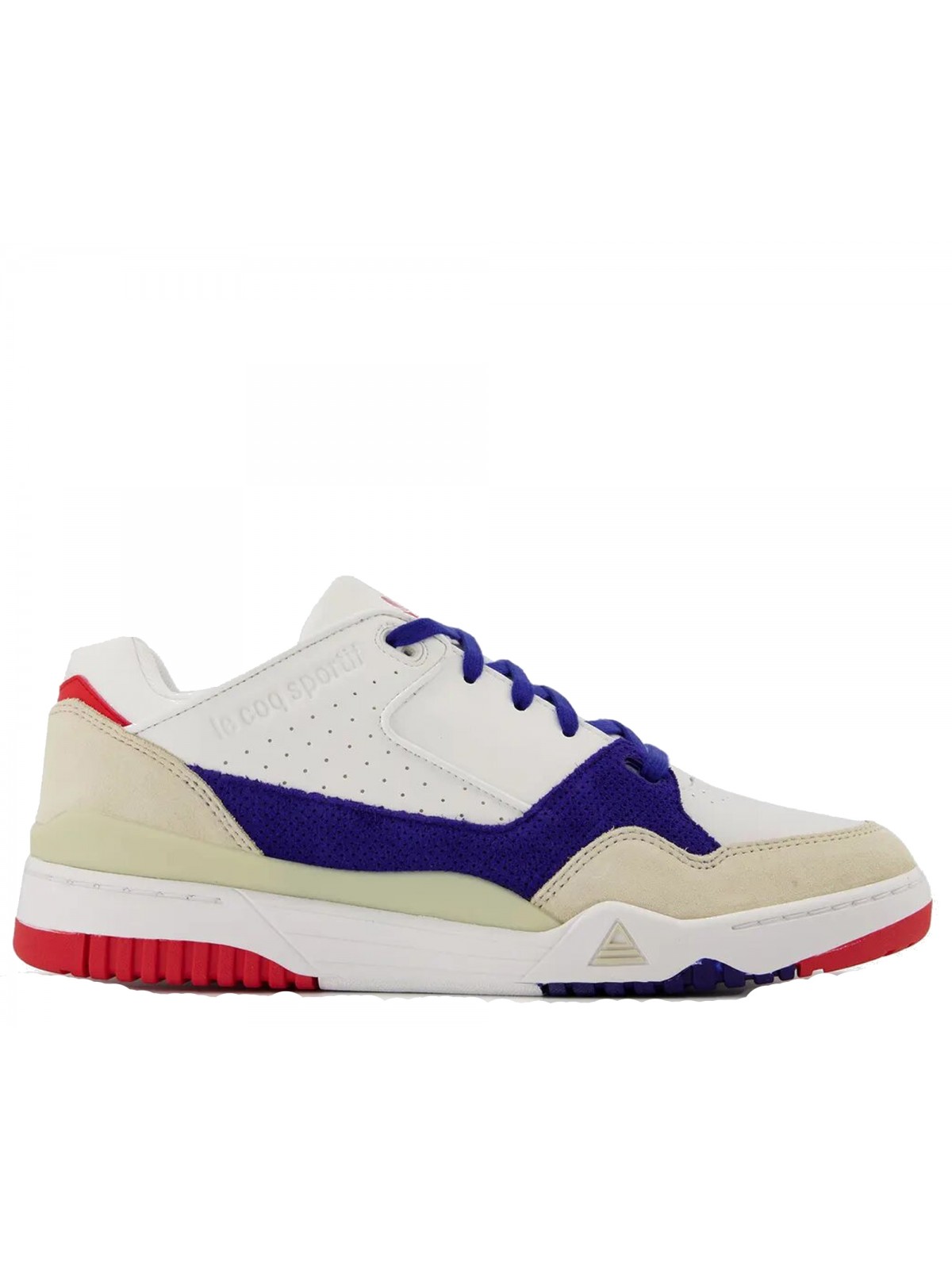 Le Coq Sportif LCST1000 cuir blanc / tricolore