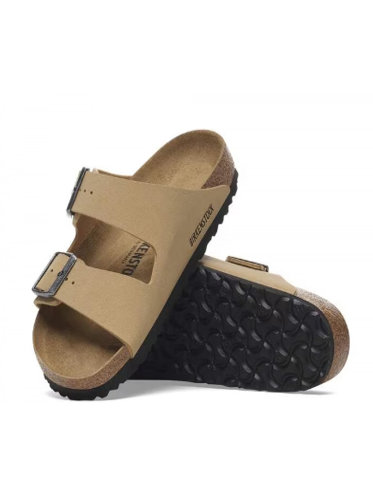 Birkenstock Arizona Birko-Flor latte cream