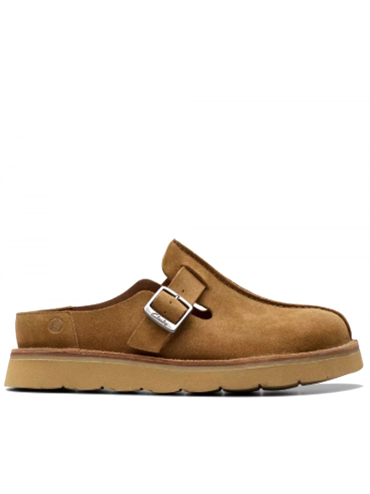 Clarks Solsbury mule daim cola