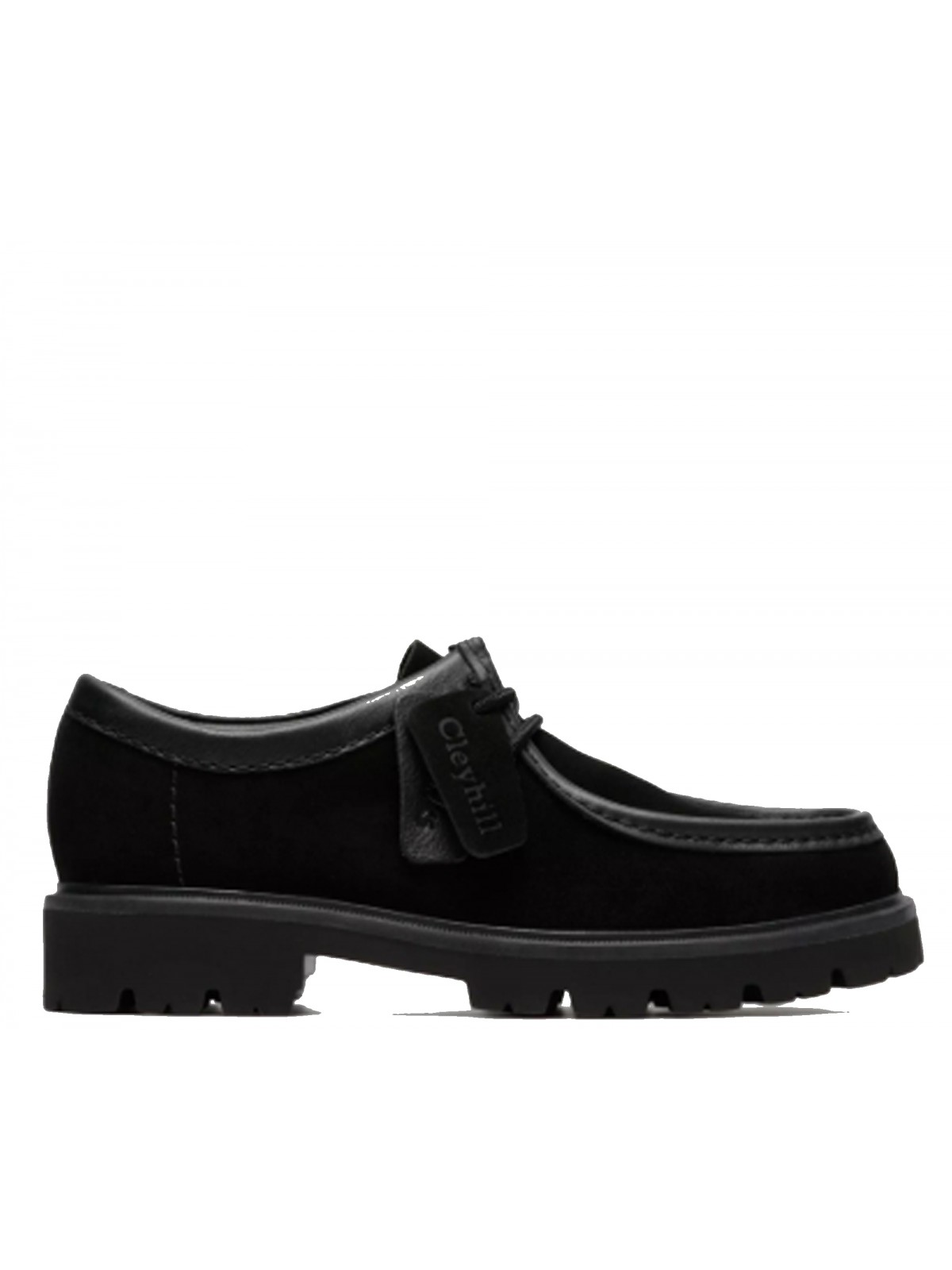 Clarks Cleyhill seam suède black