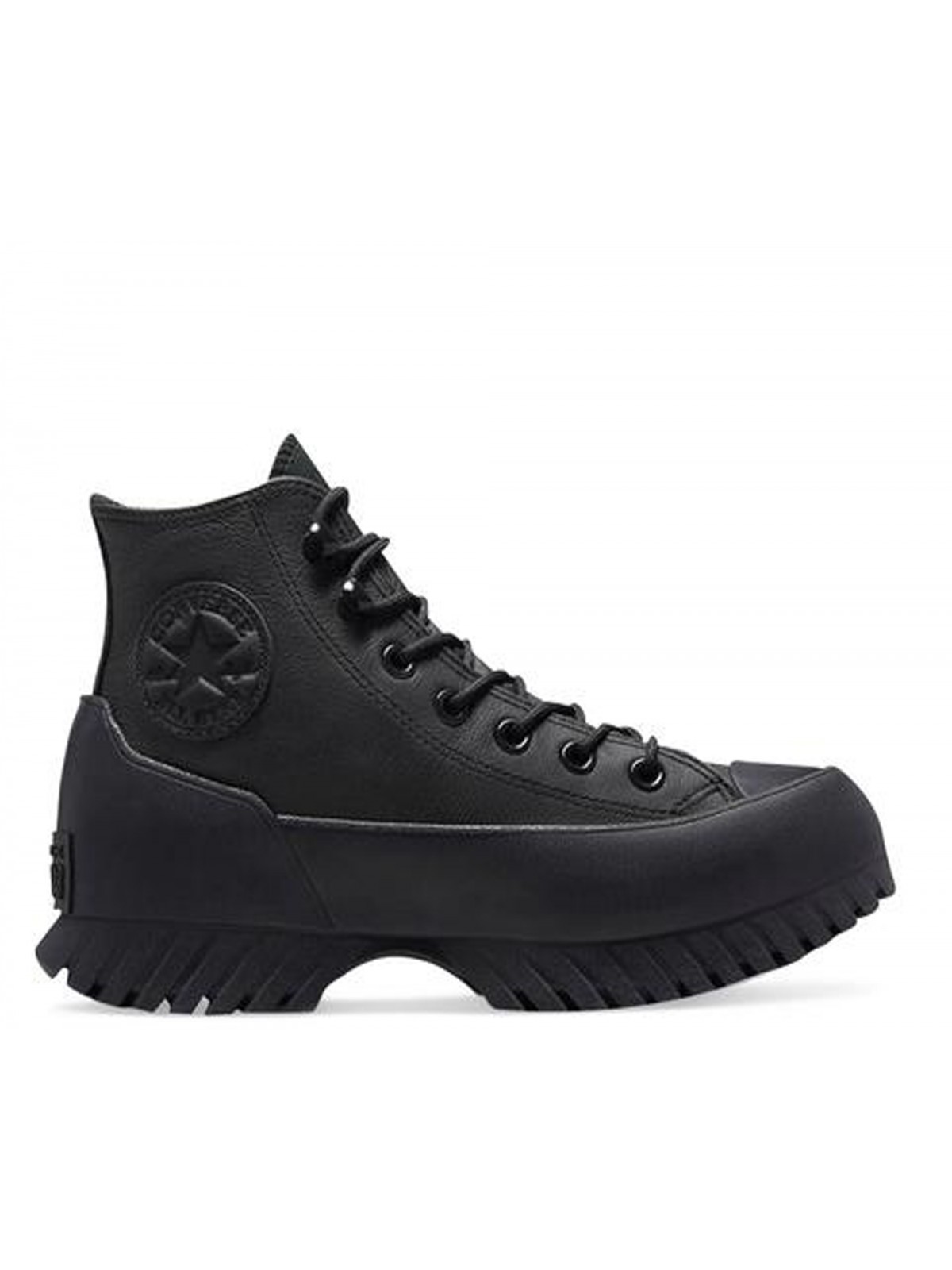 Converse Chuck Taylor All Star Lugged Winter 2.0 Cold Fusion cuir plateforme monochrome noir
