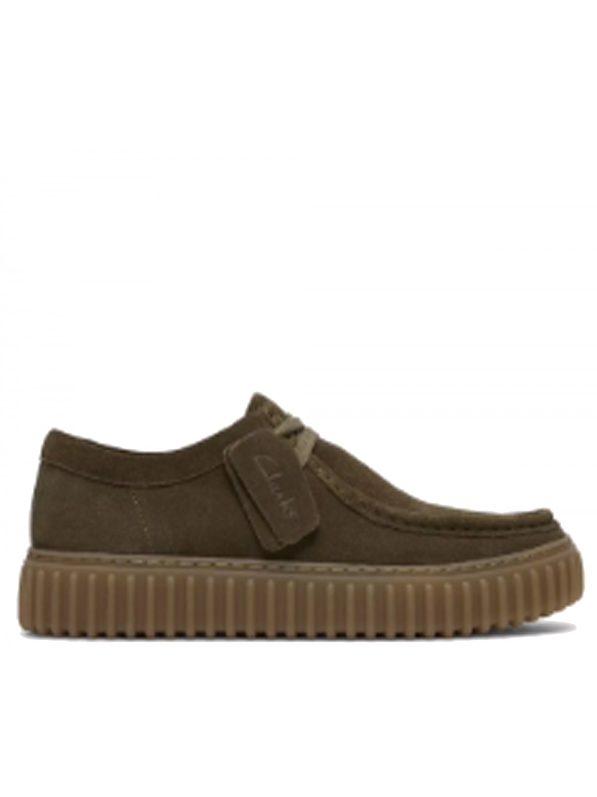 Clarks Torhill bee suède olive