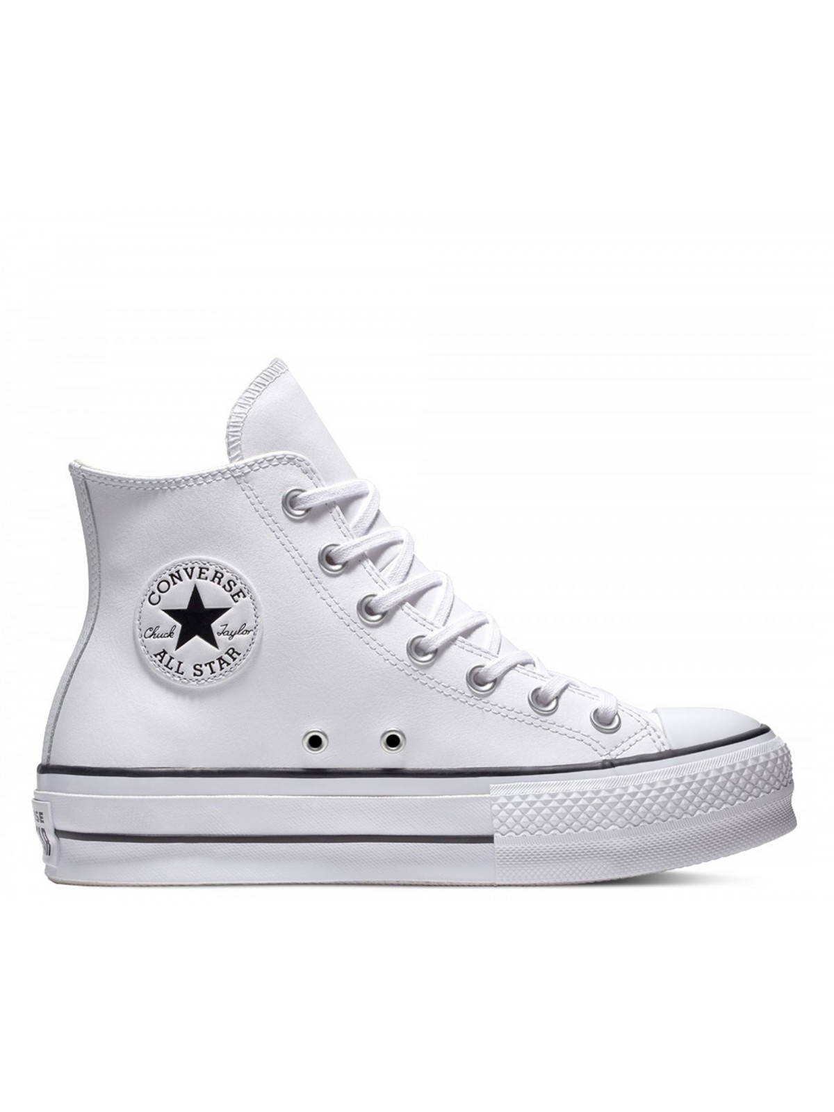 Converse blanche sans lacet online