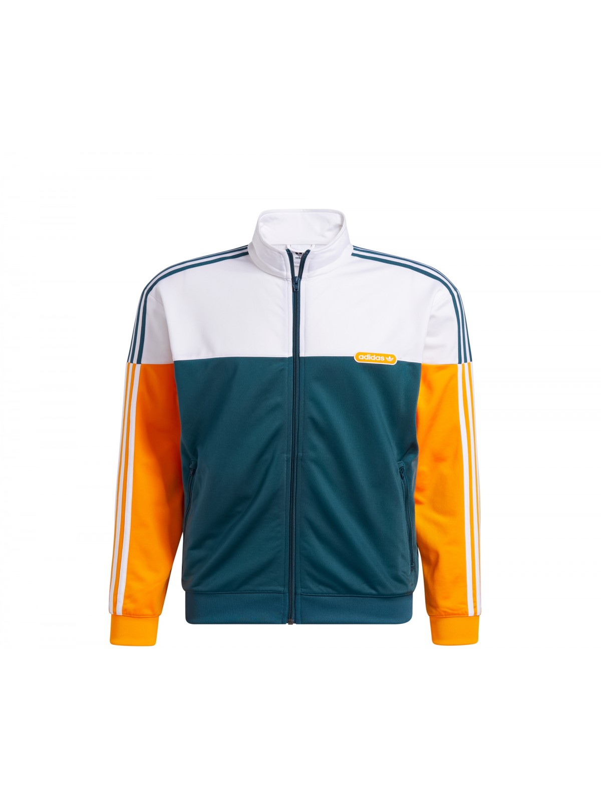 Veste adidas 2025 verte et blanche
