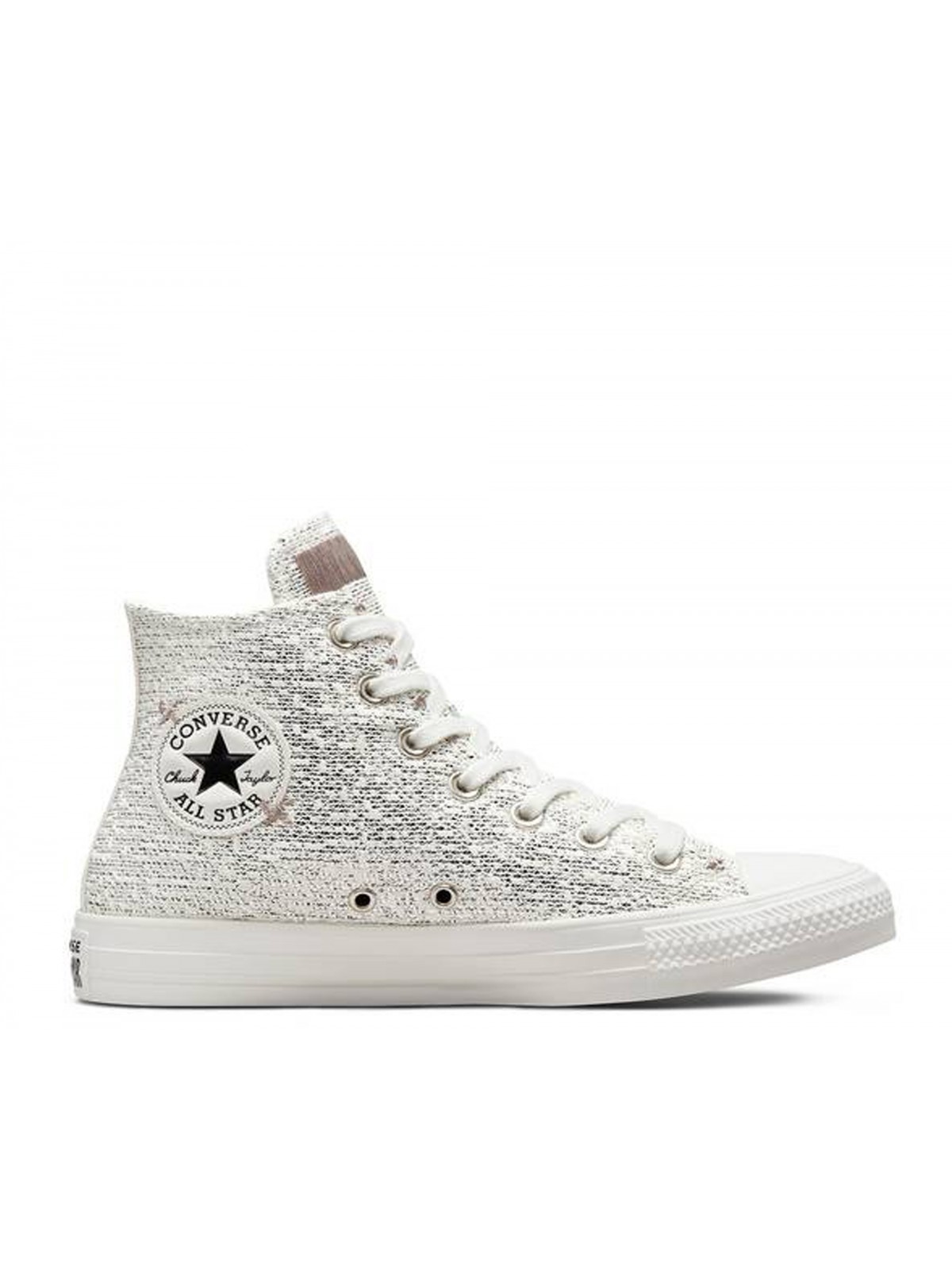 Converse Chuck Taylor all star Vintage Silver blanc