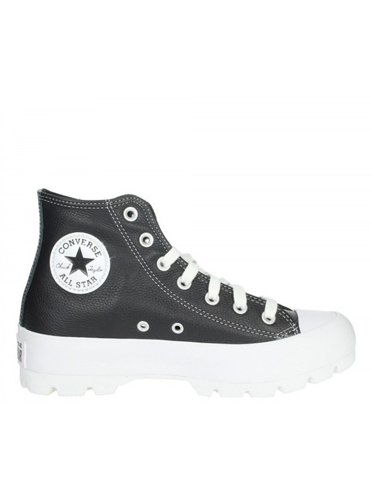 Converse Chuck Taylor all star Lugged cuir plateforme noir