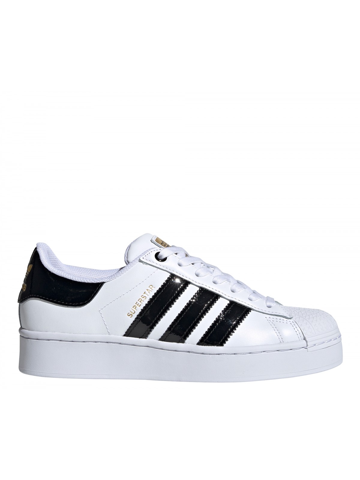 ADIDAS Superstar plateforme bold blanc / noir