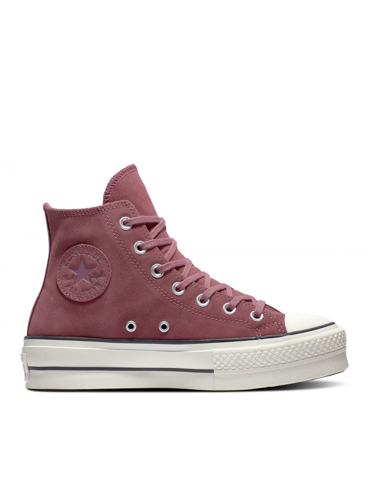 Converse plateforme bordeaux discount