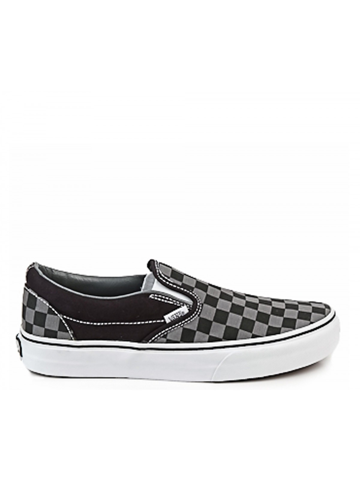 Vans quadrillé noir et blanc store