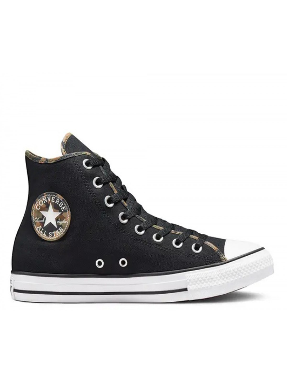 Converse blanche liseret noir outlet