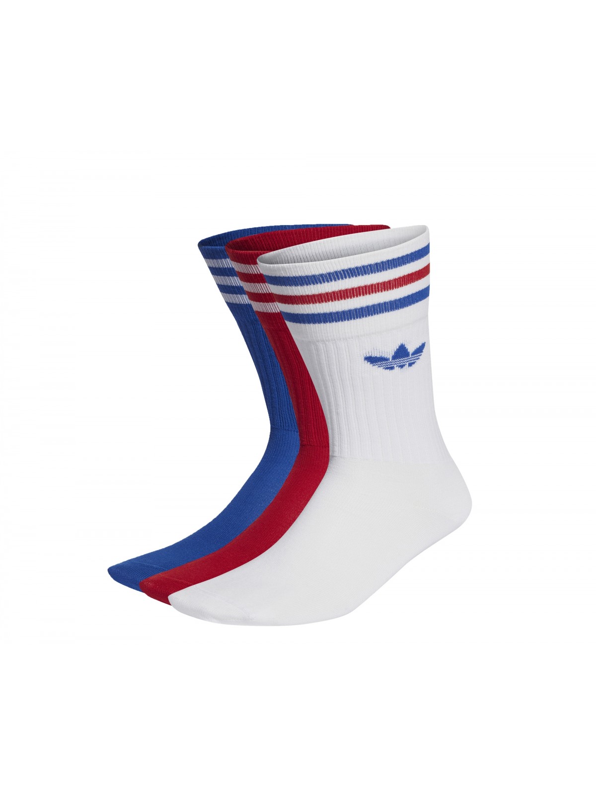 ADIDAS Chaussettes Mid Crew Tricolore