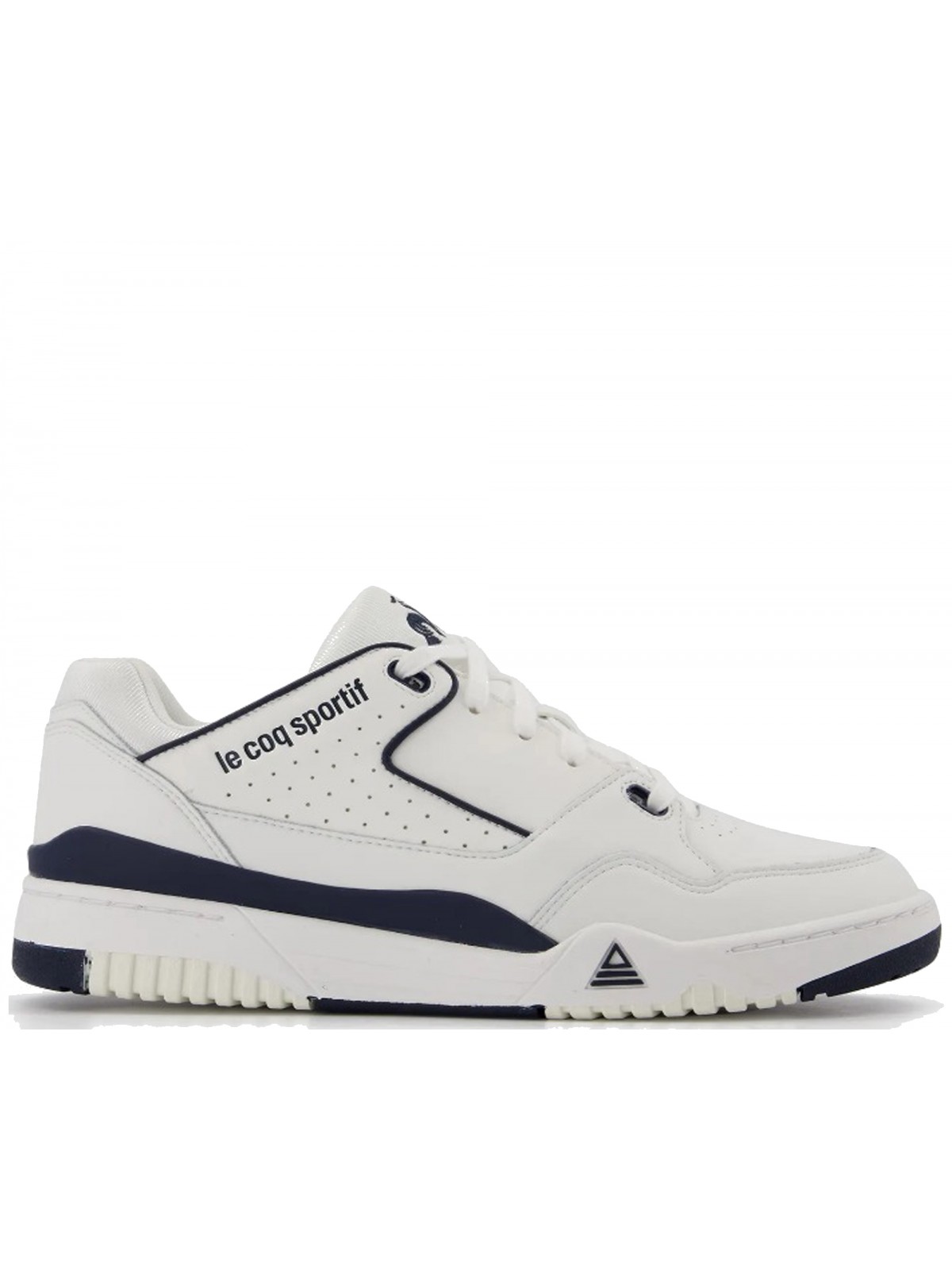 Le coq clearance sportif cuir blanc