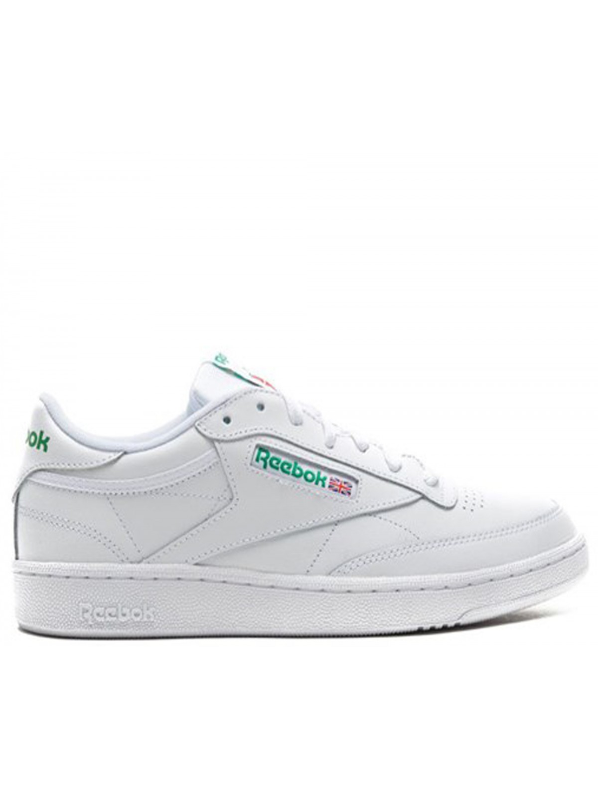 REEBOK Club C85  AR0456 cuir blanc / vert