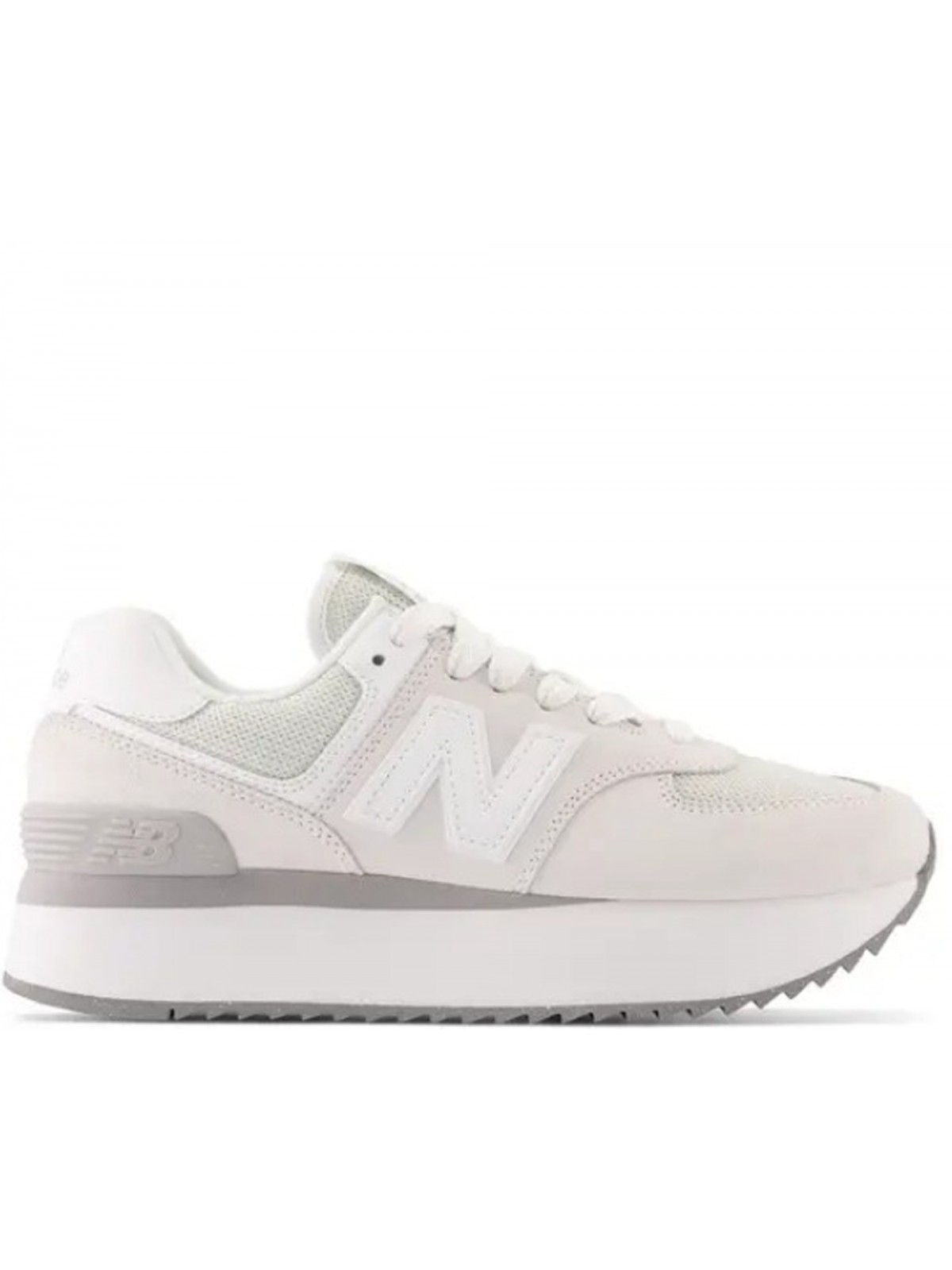 New Balance WL574 Plateforme blanc