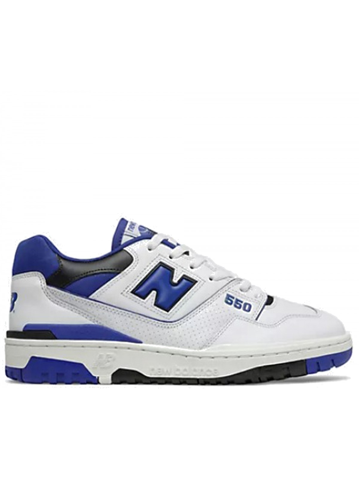 New Balance BB550 cuir blanc / royal