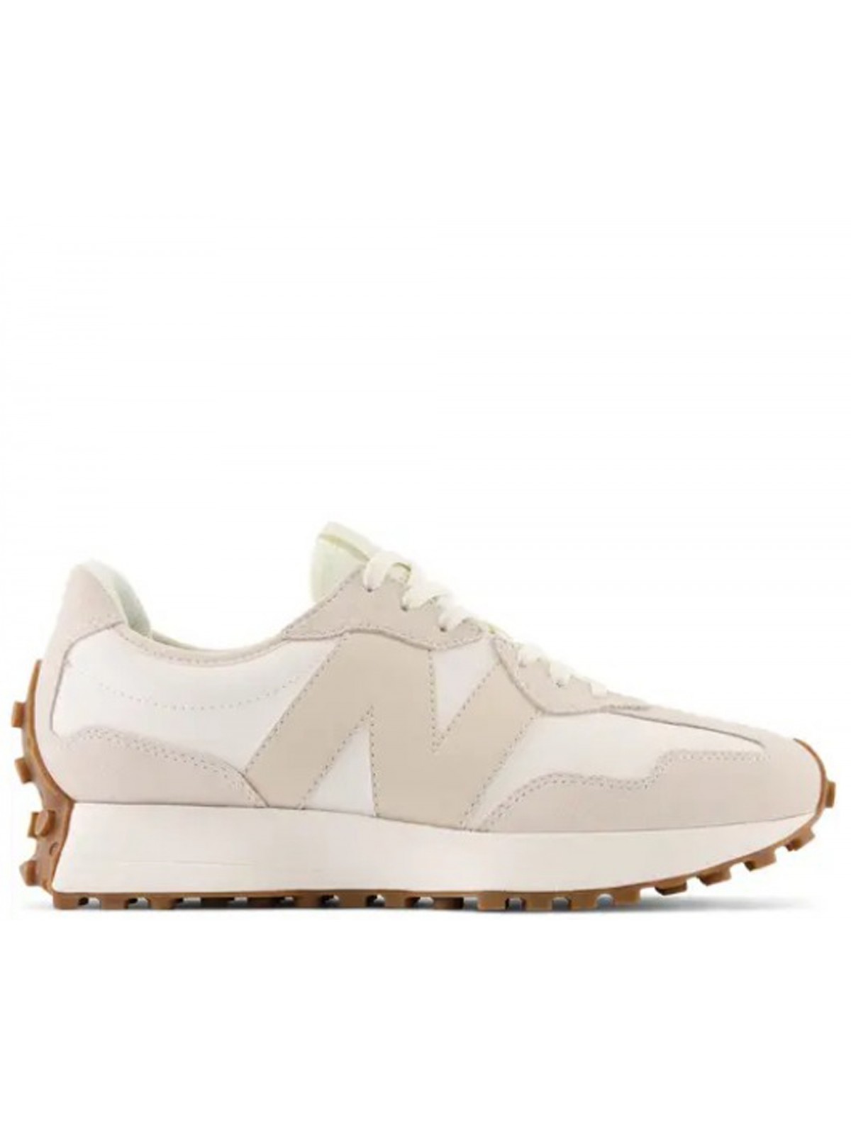 New Balance WS327 cuir blanc / crème