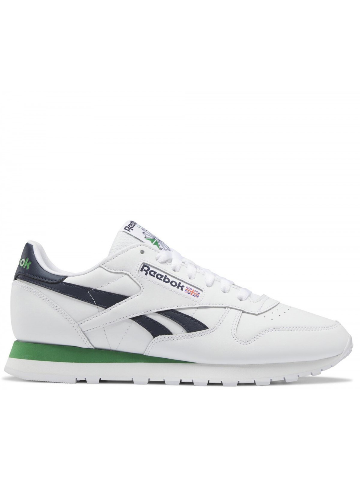 REEBOK Classic cuir blanc / marine / bouteille