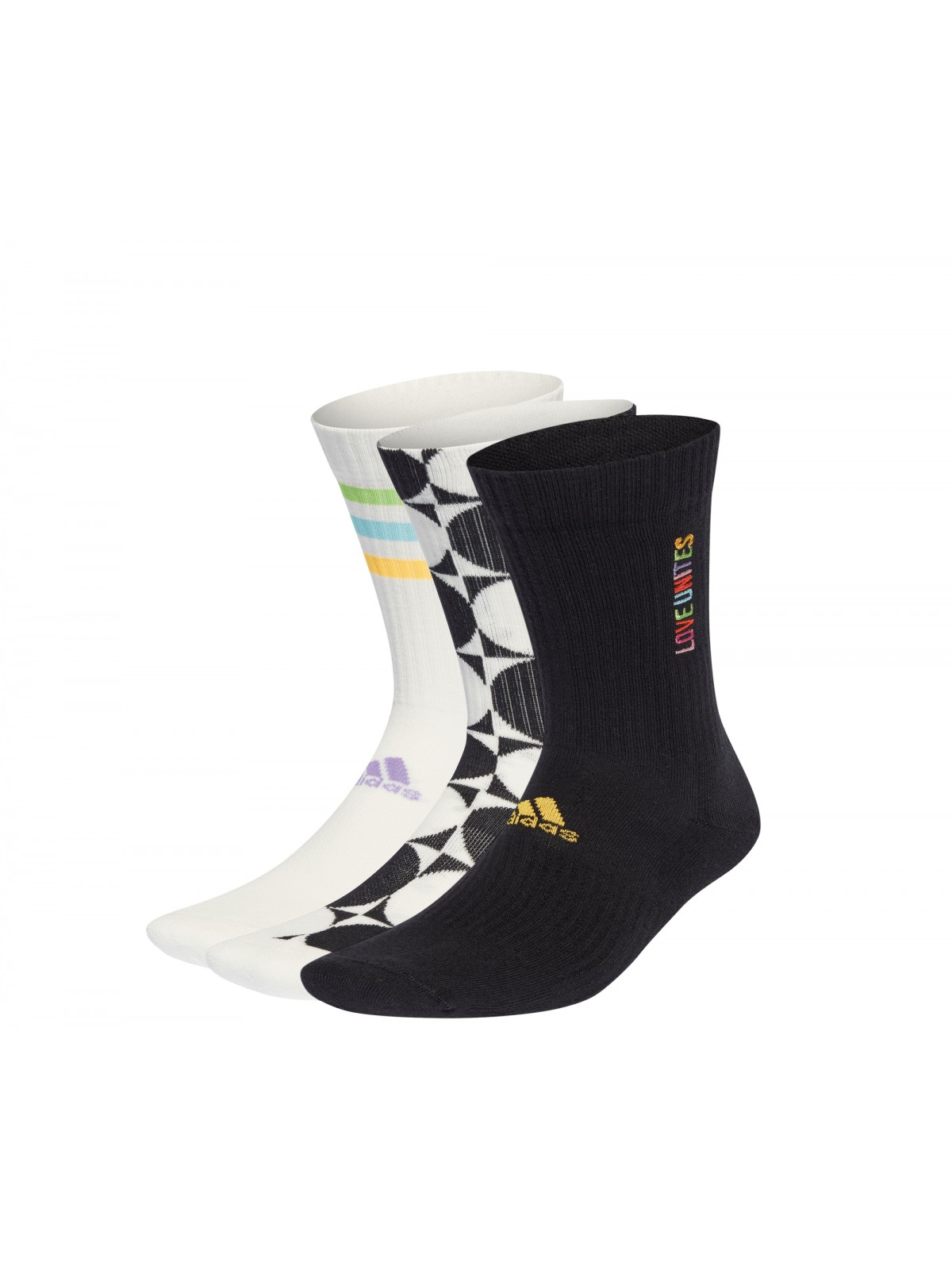 ADIDAS Chaussettes IJ5435 multic noir