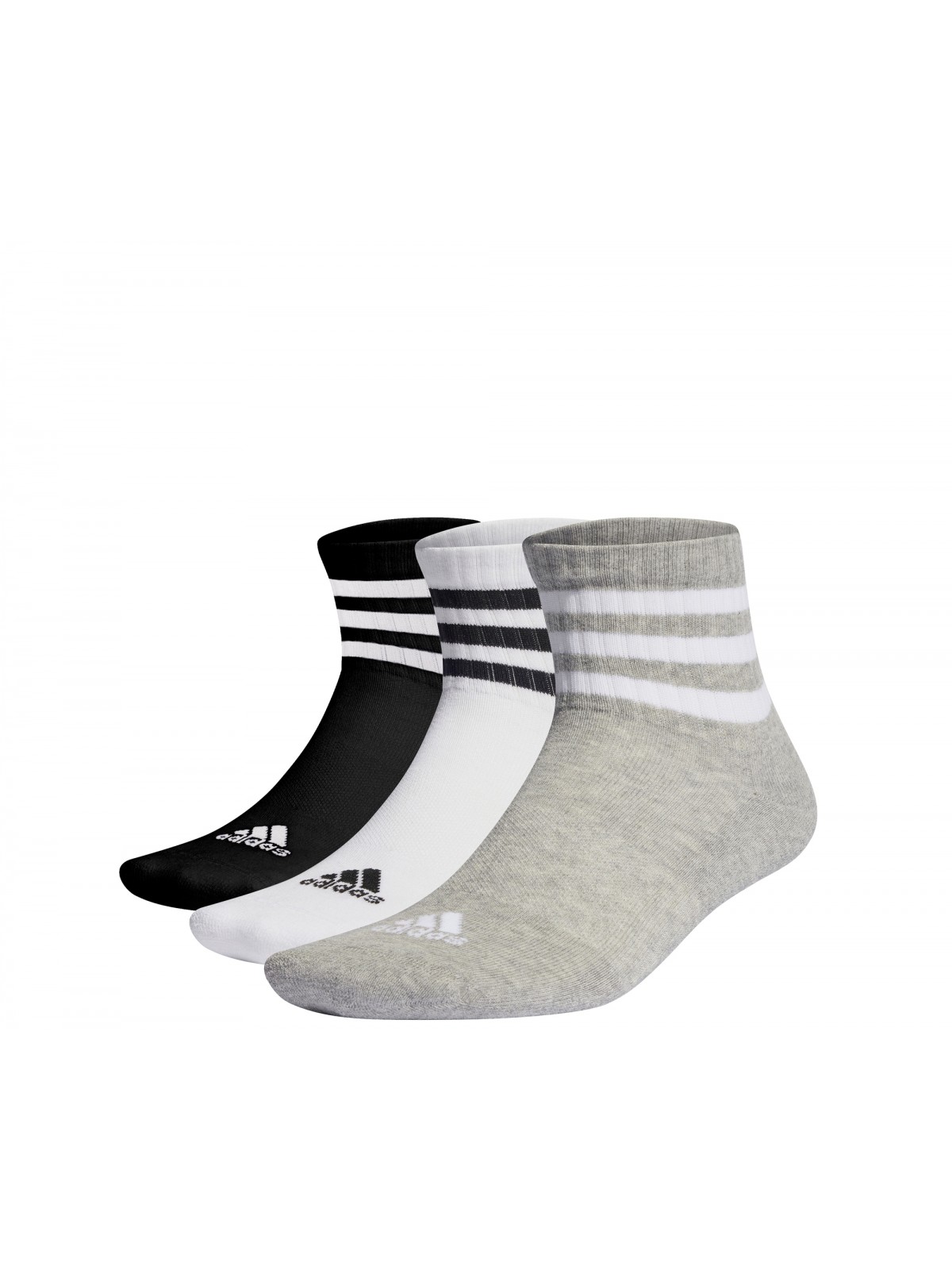 ADIDAS Chaussettes IC1318 blanc / gris / noir