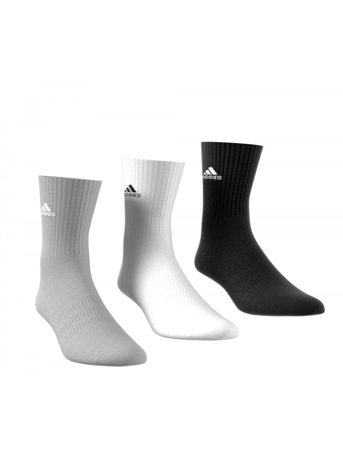 ADIDAS Chaussettes IC1311 blanc / noir / gris