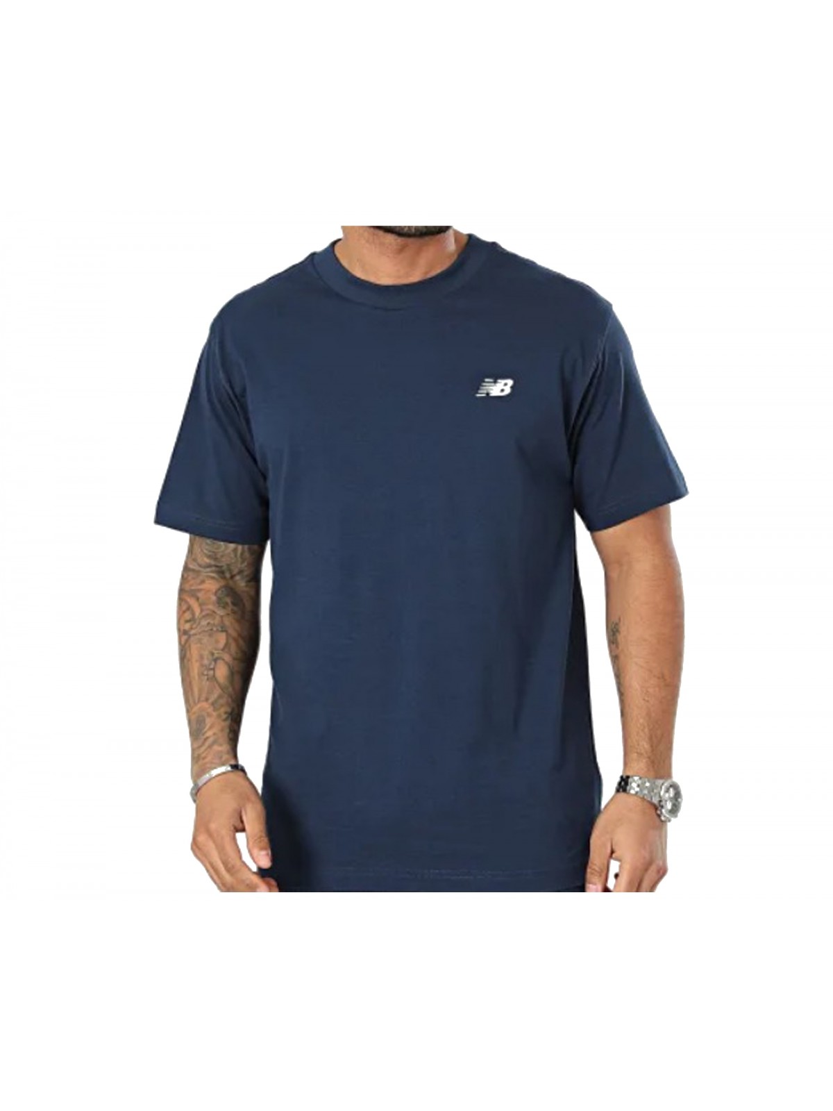 New Balance MT41509 Tee shirt marine