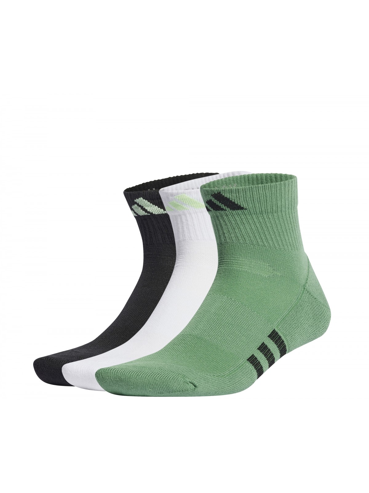 ADIDAS Chaussettes IR9629 blanc / noir / vert