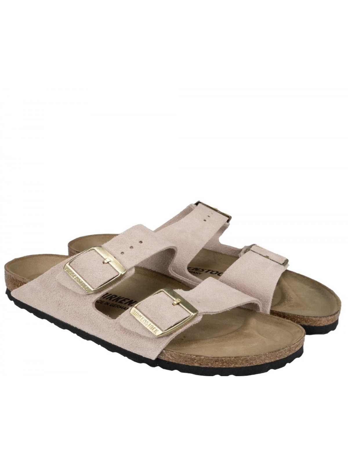 Birkenstock Arizona suède light rose