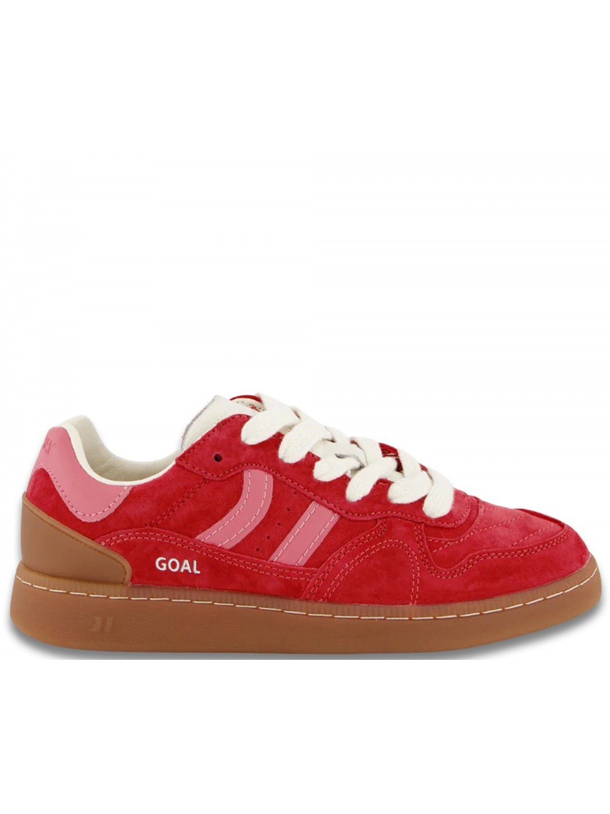 Coolway Goal suède rouge rose