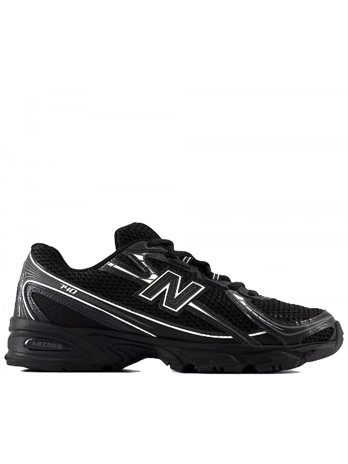 New Balance 740 black silver