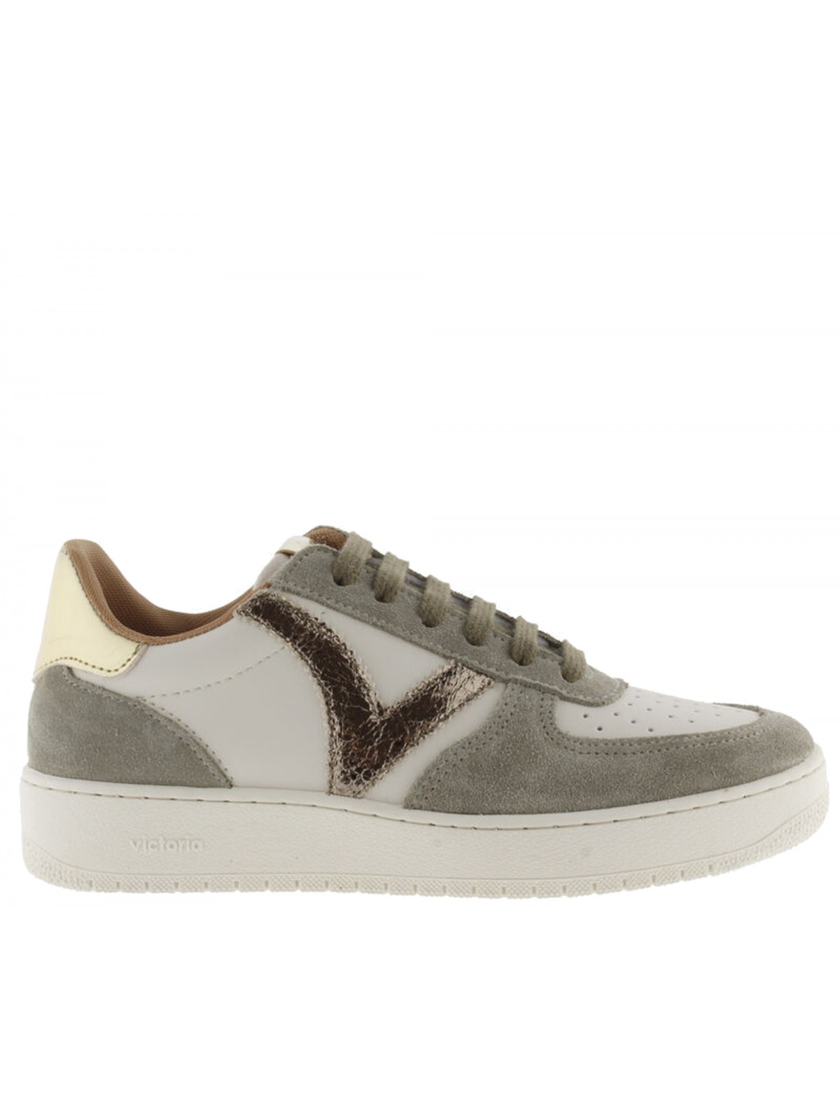 Victoria Madrid cuir kaki