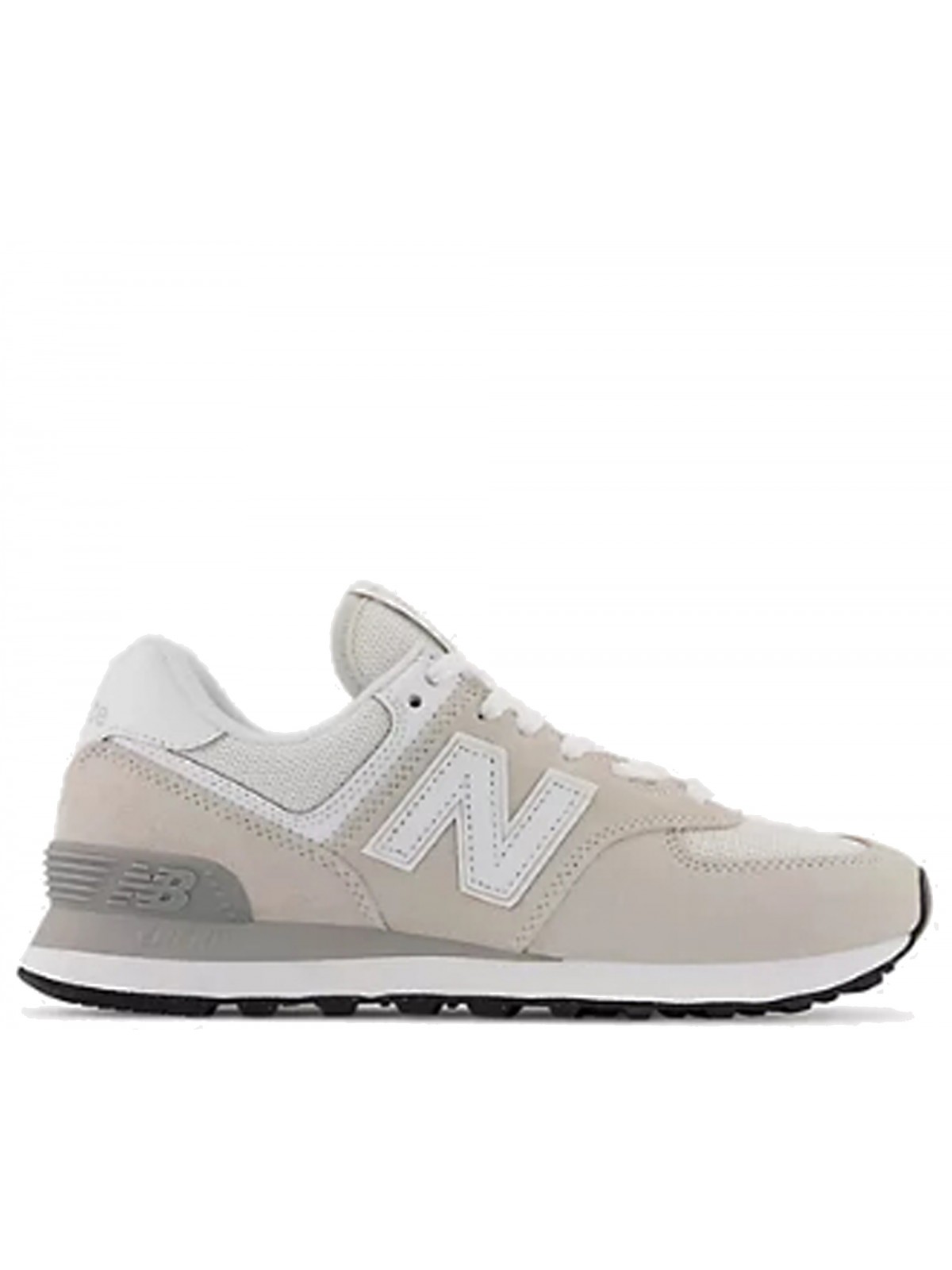 New Balance WL574 suède cloud white
