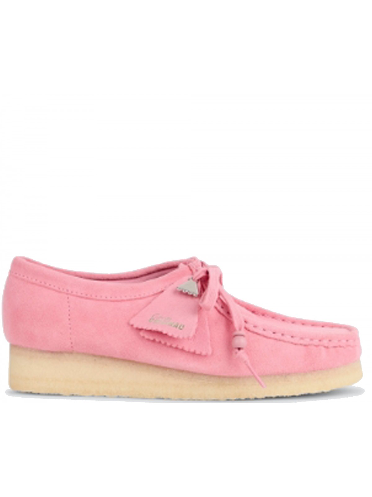 Clarks Wallabee suède candy pink