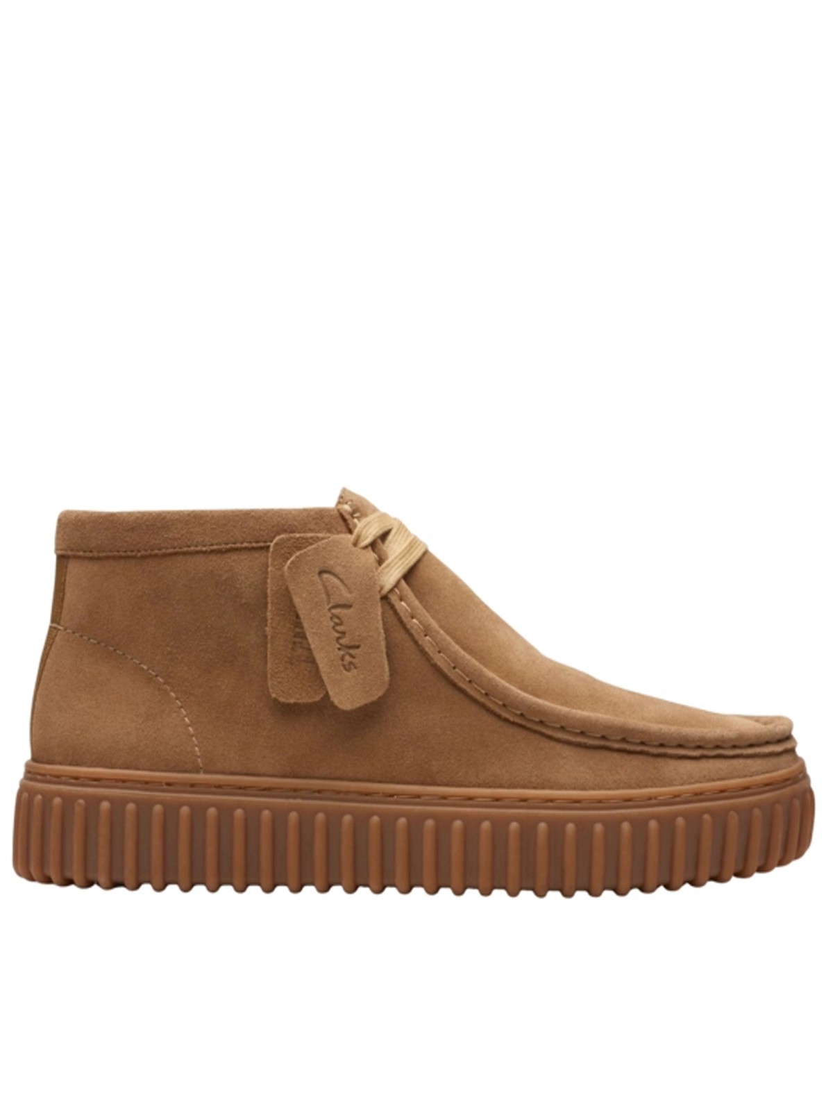 Clarks Torhill hi suède sand