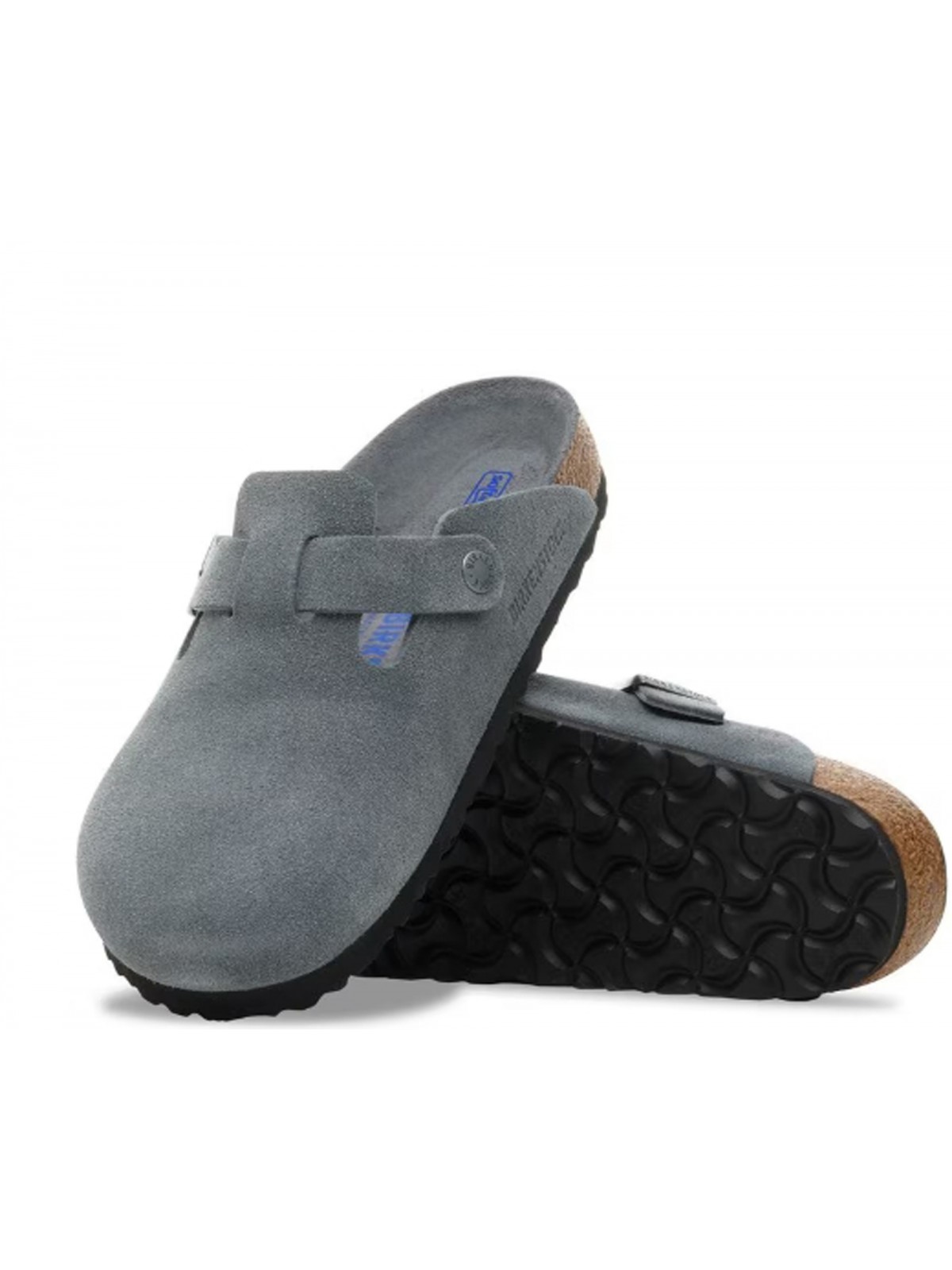 Birkenstock Boston suède basalt