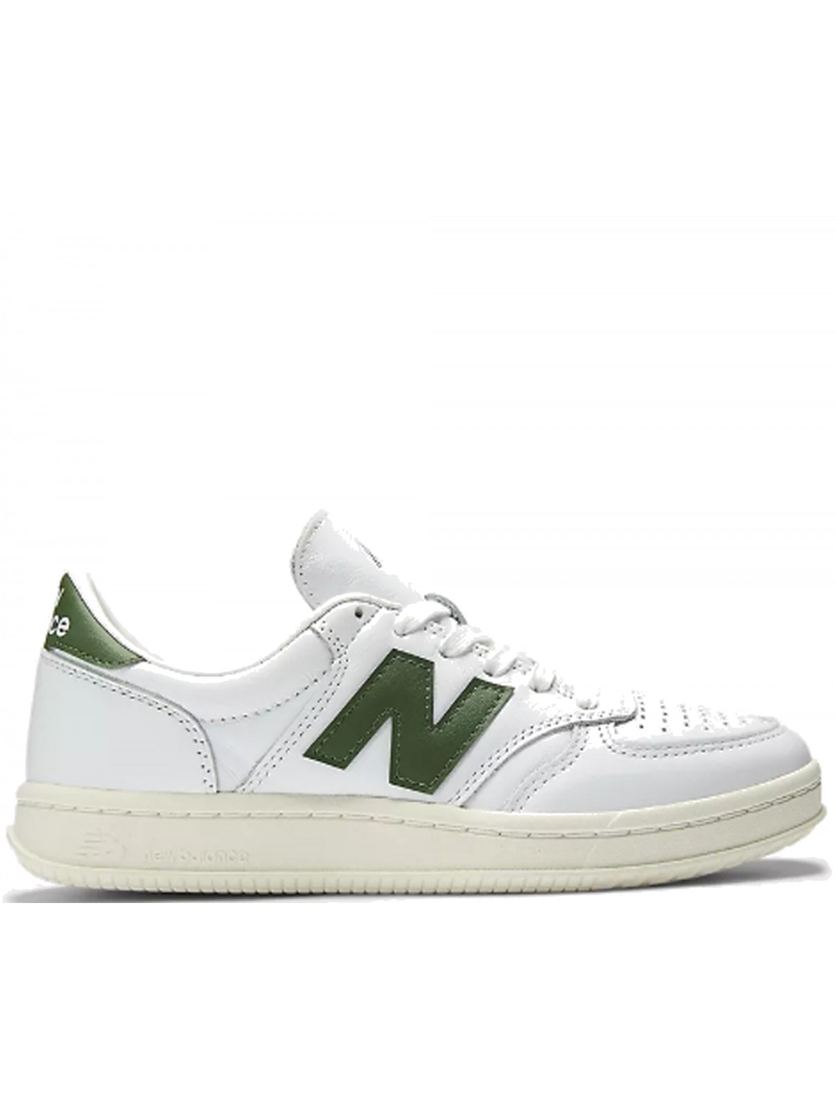 New Balance CT500 cuir blanc olive