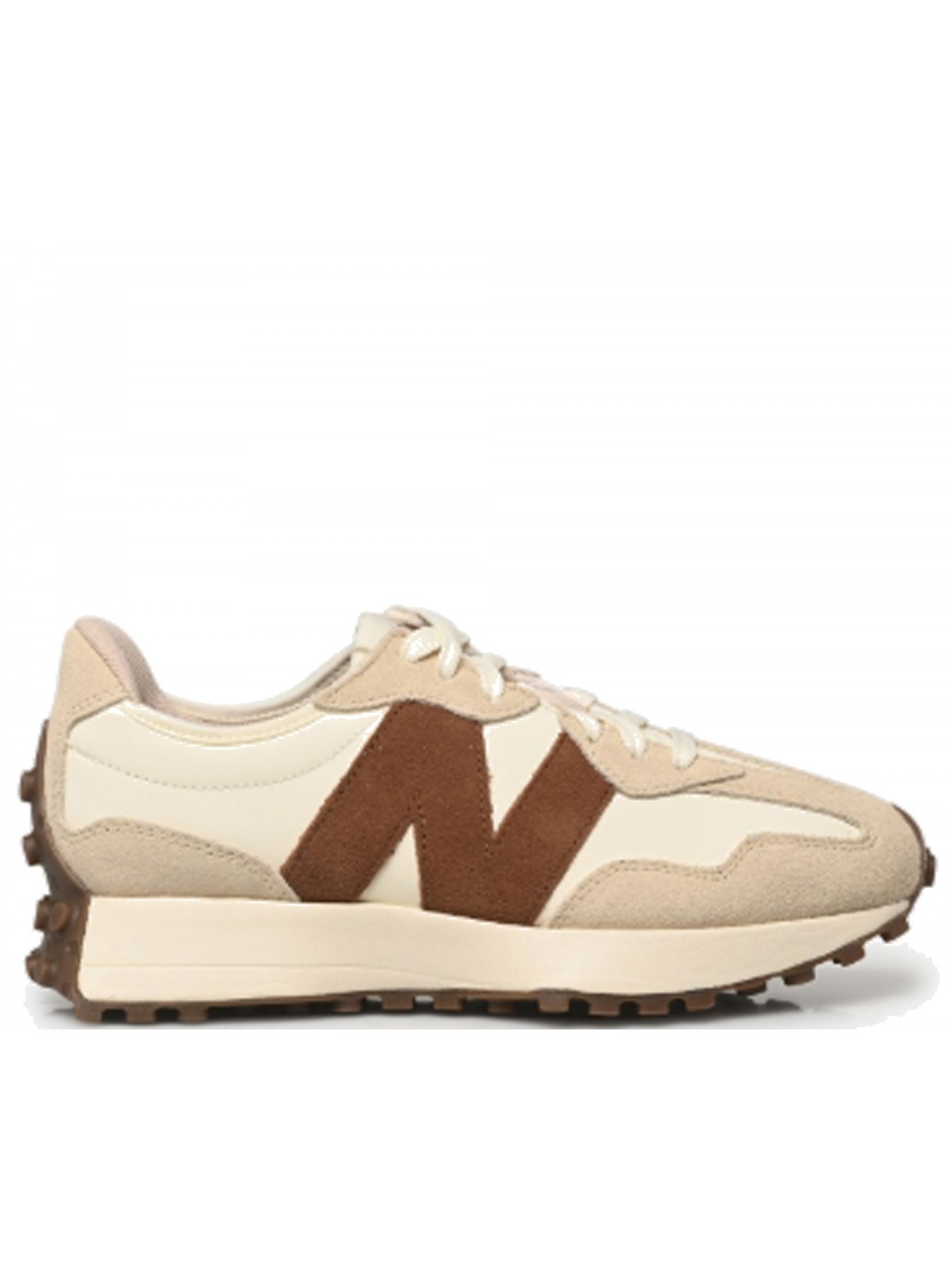 New Balance U327 cuir sand stone