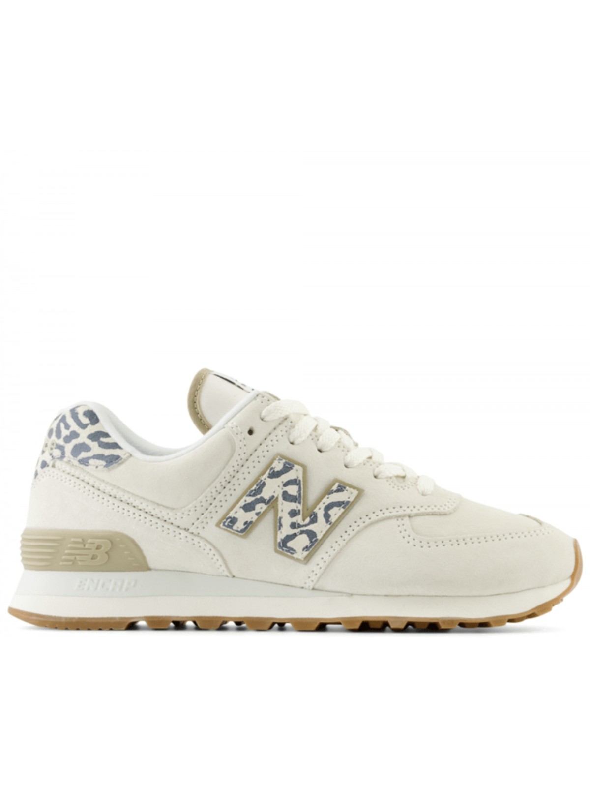 New Balance WL574 suède sea salt phatom